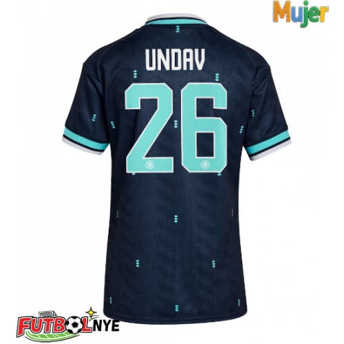 Camiseta Alemania Deniz Undav #26 Visitante Equipación para mujer Mundial 2026 manga corta